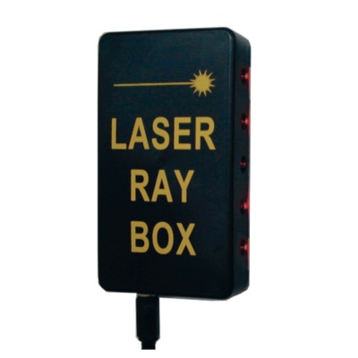 Laserraybox (115 V, 50/60 Hz), 5 Strahlen, je max. 1 mW, 635 nm