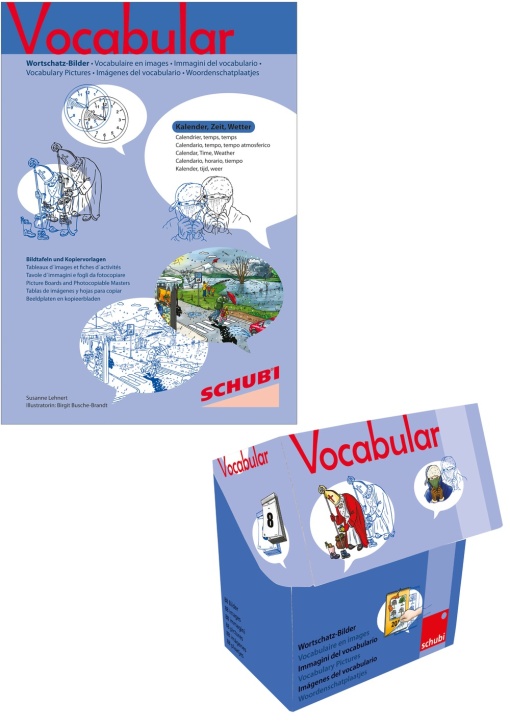 Vocabular Set - Kalender, Zeit, Wetter