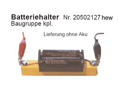 Batteriehalter magnethaftend
