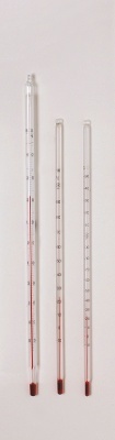 Thermometer, -10 bis + 150°C, rote Füllung
