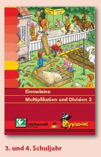 Max Lernkarten,  Multiplikation und Division bis 1000