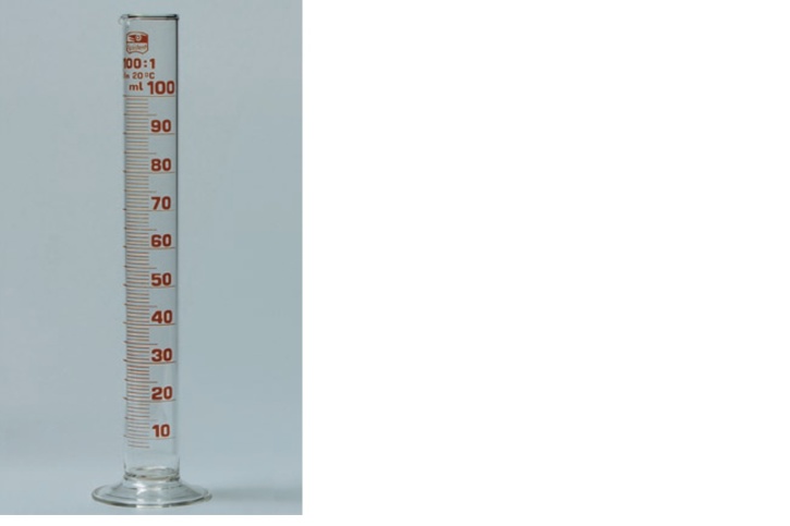 Messzylinder, Glas, hF, 50 ml