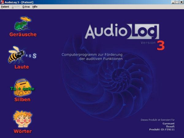 AudioLog3 Demoversion mit USB-Stick, 10 mal zu starten