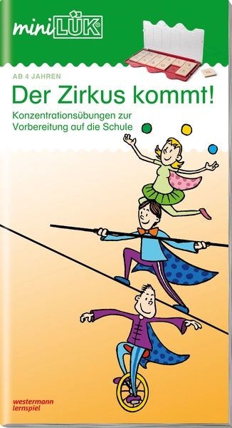 mini-Lük Heft Vorschulzirkus