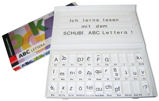 ABC-Box, komplett mit Buchstaben