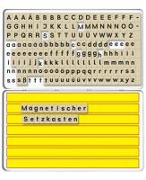 ABC Legekasten mit 180 magnetischen Buchstaben