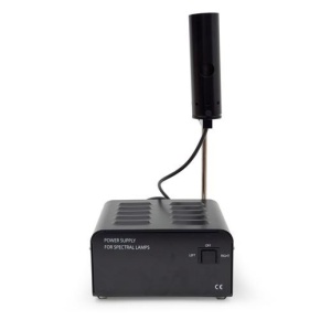 Lampengehäuse auf Stativstab