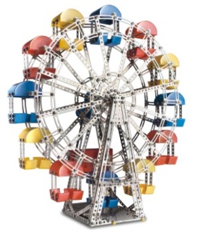 Metallbaukasten Profi Set Riesenrad C17, mit Getriebemotor