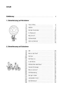 Vom Wörterlesen zum Textverstehen