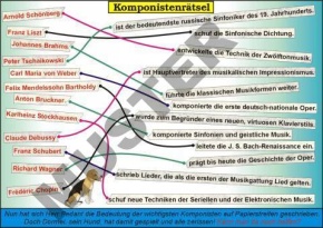 Transparentsatz Rätselspiele