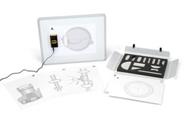 Laserraybox (115 V, 50/60 Hz), 5 Strahlen, je max. 1 mW, 635 nm